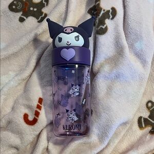 Kuromi Purple Water Bottle